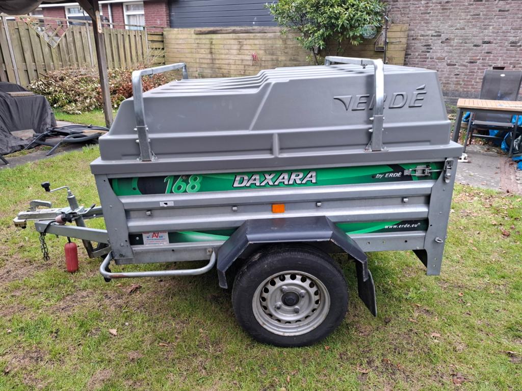 Daxara 168 bagagewagen, Ophalen, Gebruikt