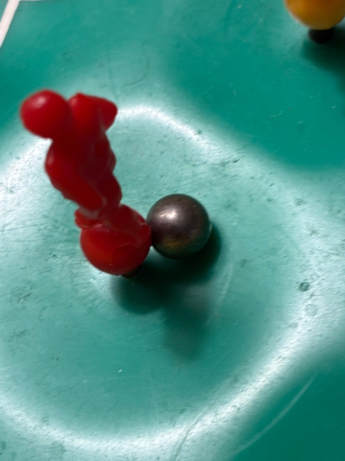 Vintage chemoplast voetbal Football spel jaren 80, Gebruikt, Chemoplast, Ophalen of Verzenden