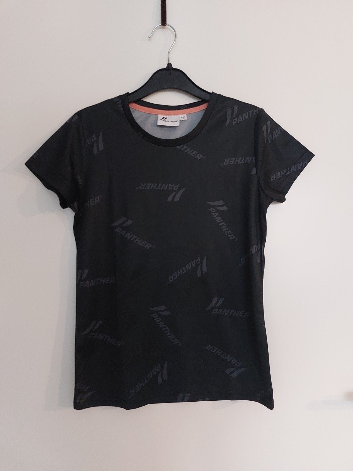 Mooi zwart shirt van Panther maat 152 z.g.a.n., Ophalen of Verzenden, Zo goed als nieuw, Shirt of Longsleeve, Jongen