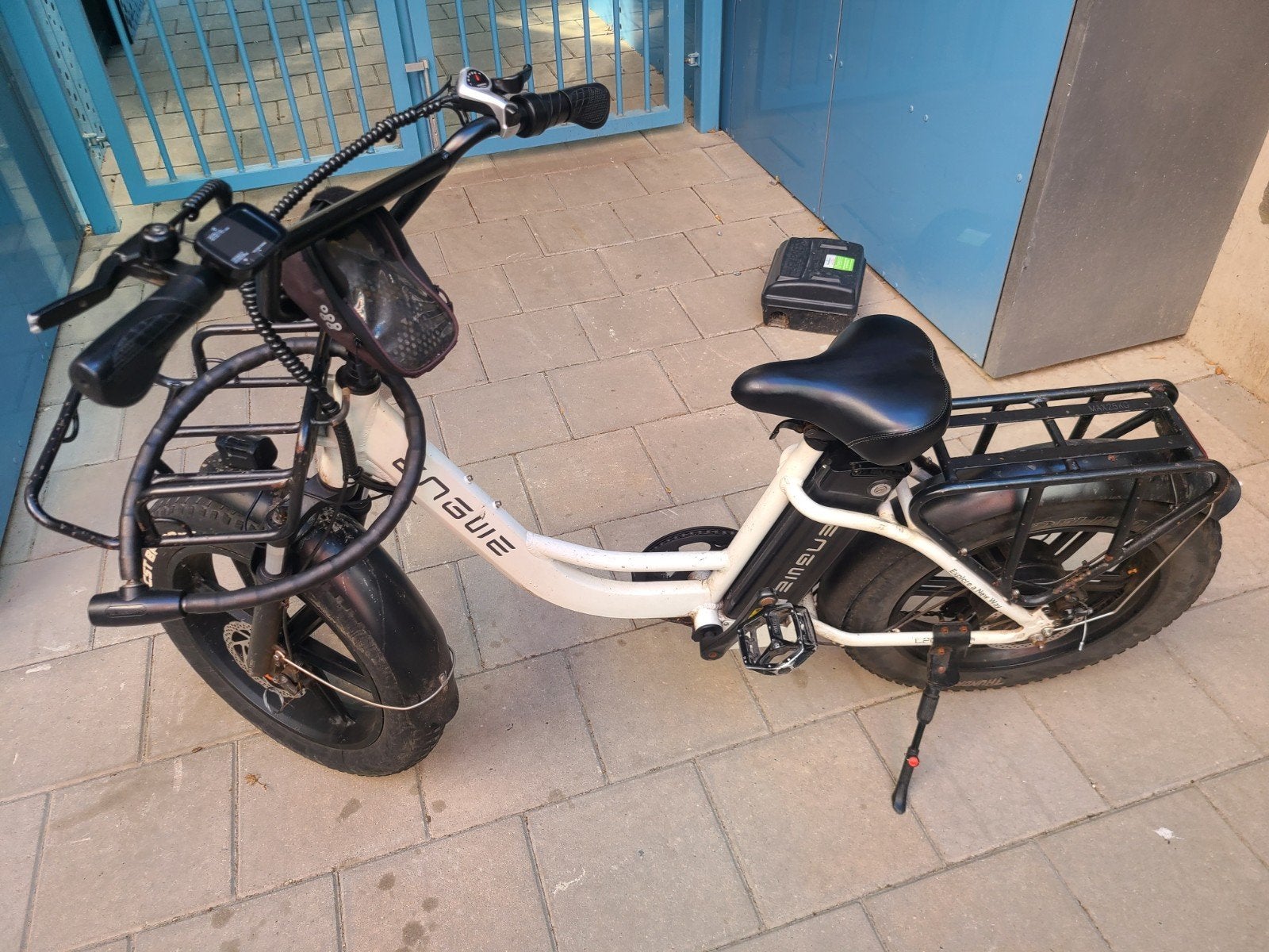 Stoere Fatbike E-bike met dikke banden Engwe L20, Overige merken, Gebruikt, Ophalen of Verzenden, 51 tot 55 cm