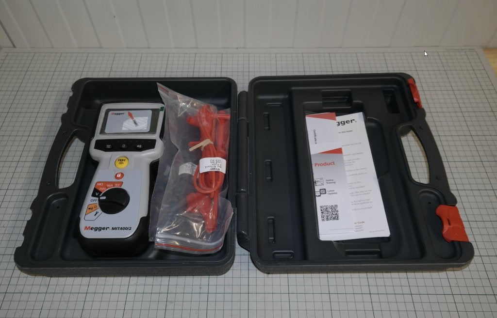 Megger MIT400/2 Isolatietester Isolatiemeter 1000V, Multimeter, Megger, Nieuw, Ophalen of Verzenden