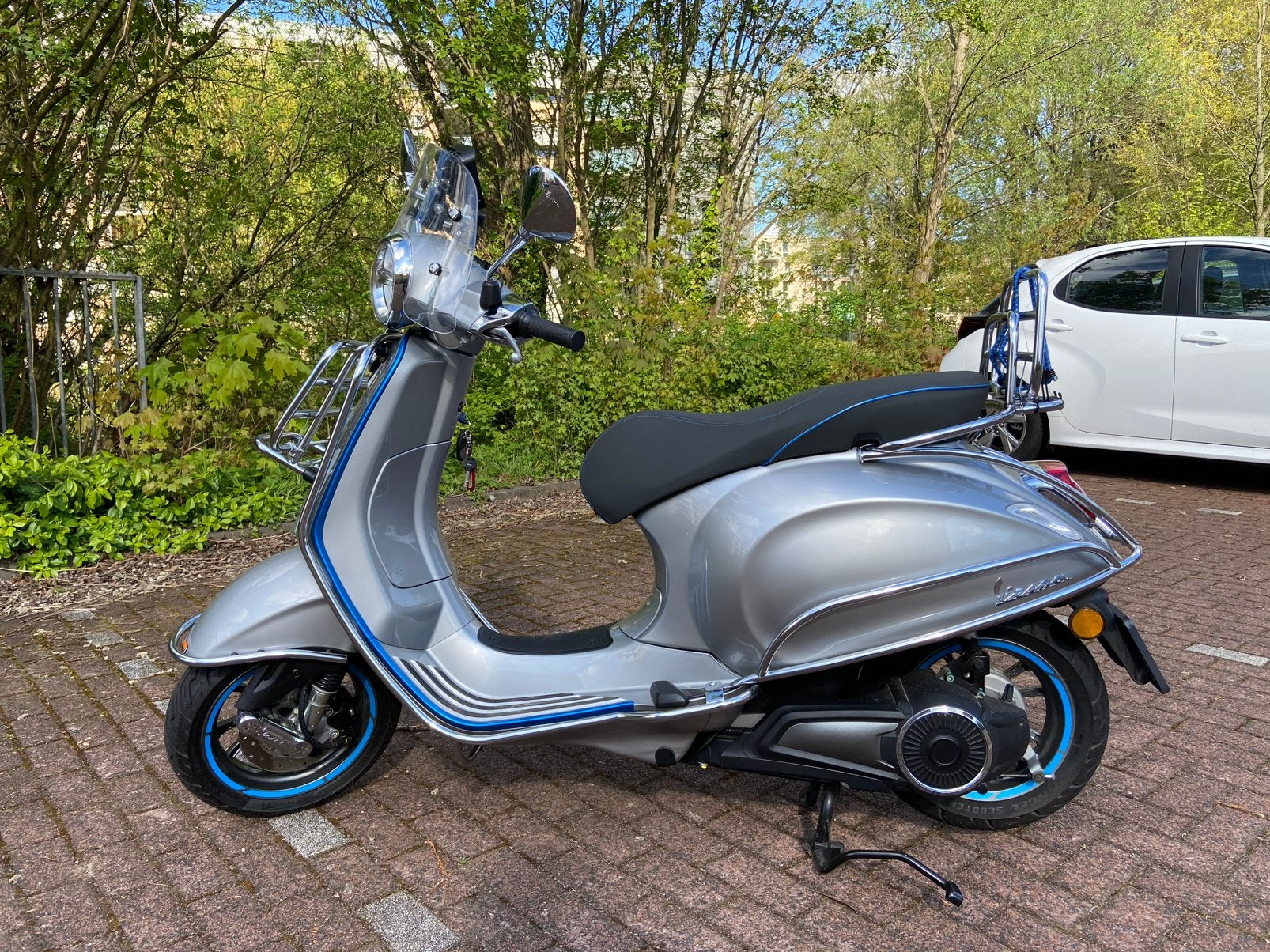 Vespa ELettrica.            Vraagprijs 4000, Ophalen, Maximaal 45 km/u, Elektrisch, Zo goed als nieuw