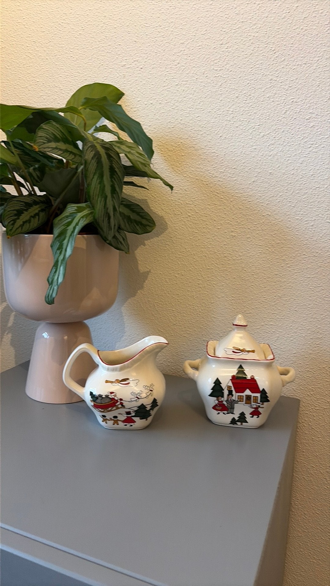 Mason’s Christmas village roomstel, Klassiek, Overige typen, Ophalen of Verzenden, Zo goed als nieuw