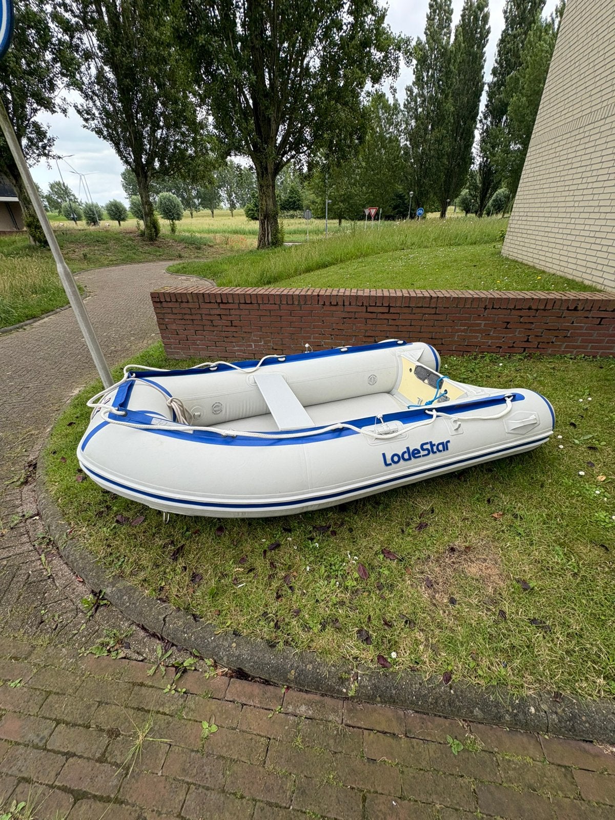 LodeStar rubberboot met Suzuki buitenboordmotor, Watersport en Boten, Ophalen, Zo goed als nieuw, Lodestar, Airdeck