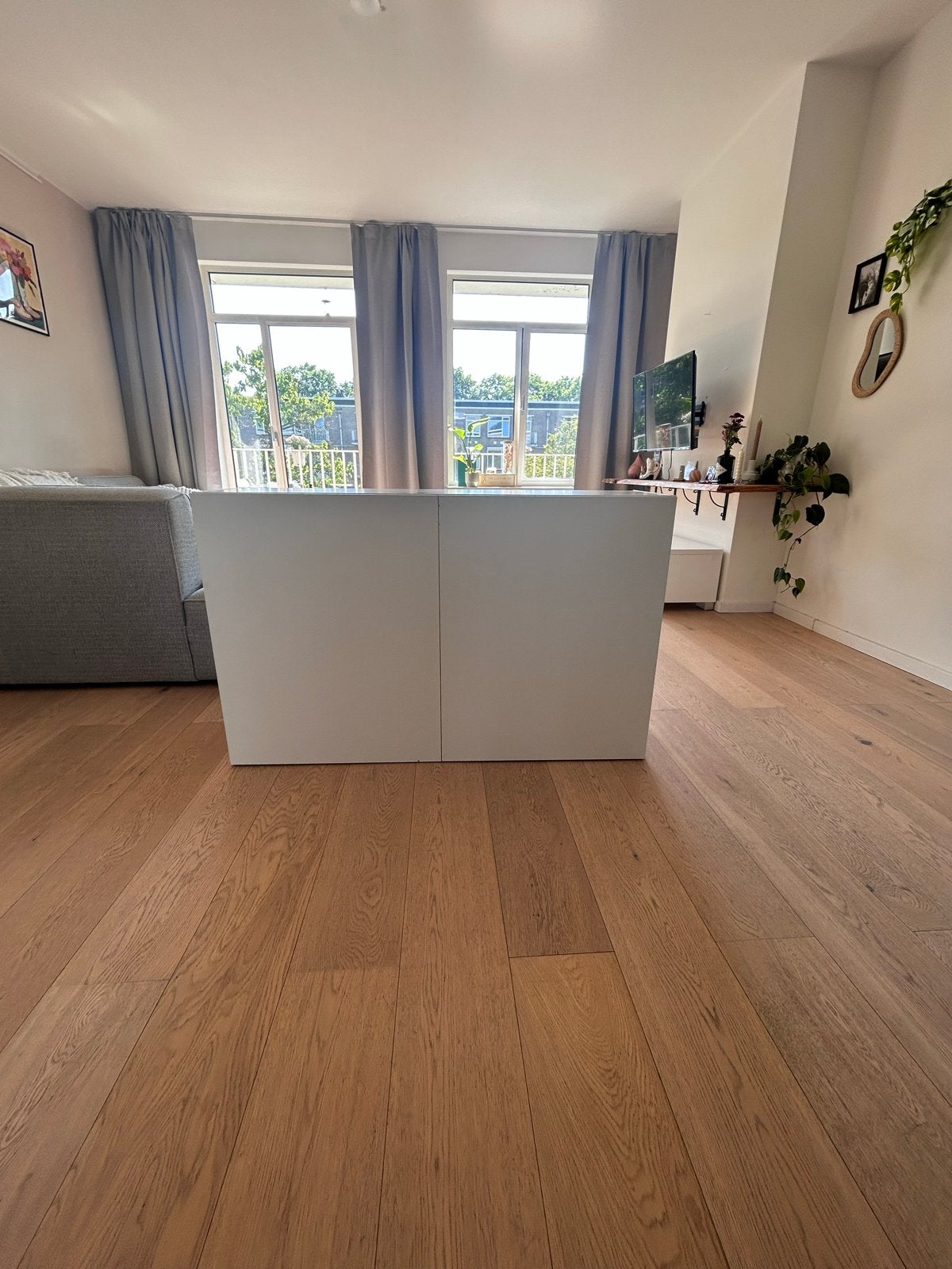Witte IKEA opbergkast, Ophalen, Overige materialen, Gebruikt, 100 tot 150 cm