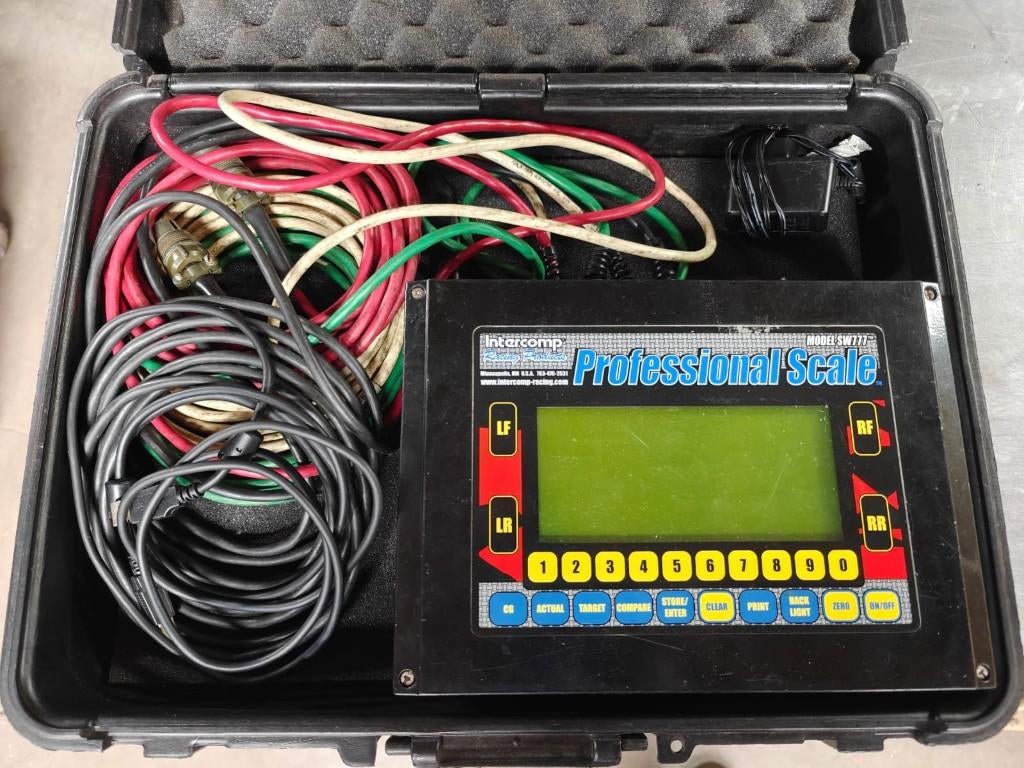 Intercomp SW777 uitweeg set met werk, Ophalen, Gebruikt, ., Intercomp
