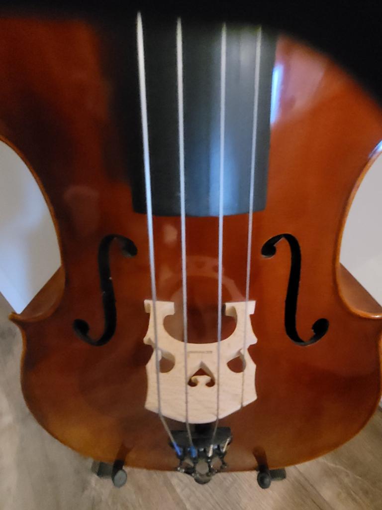 Mooie cello voor beginners, Muziek en Instrumenten, Strijkinstrumenten | Cello's, Met koffer, Ophalen