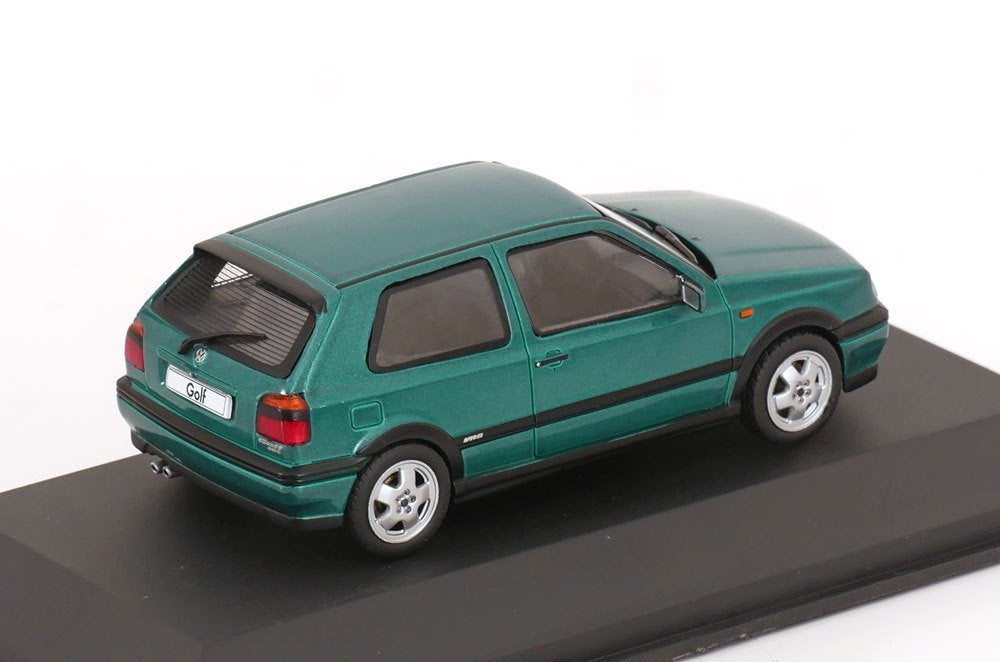 Solido 1:43  Volkswagen Golf 3 VR6 1994 groen metallic, Hobby en Vrije tijd, Modelauto's | 1:43, Solido, -, Nieuw, Ophalen of Verzenden