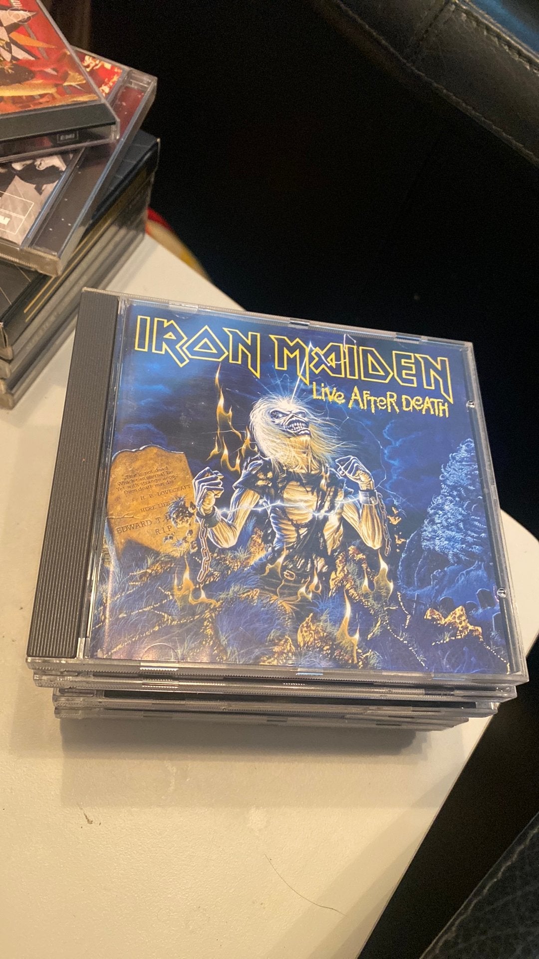 Cd iron maiden, live after death, Cd's en Dvd's, Ophalen of Verzenden, Zo goed als nieuw