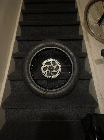 1000W Super Sterke Motor met Band en Remschijf, Onbekend, Overige materialen, Ophalen of Verzenden, Zo goed als nieuw
