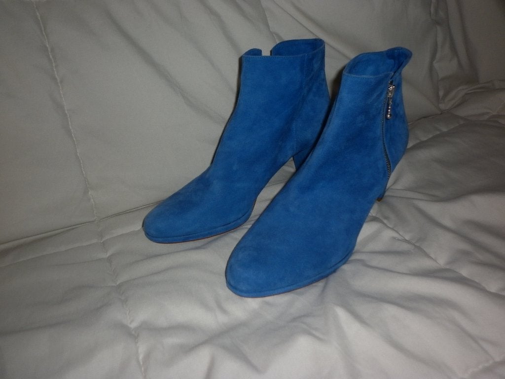 enkellaarsjes maat 40 merk : Lilian, Blauw, Lage of Enkellaarzen, Ophalen of Verzenden, Zo goed als nieuw