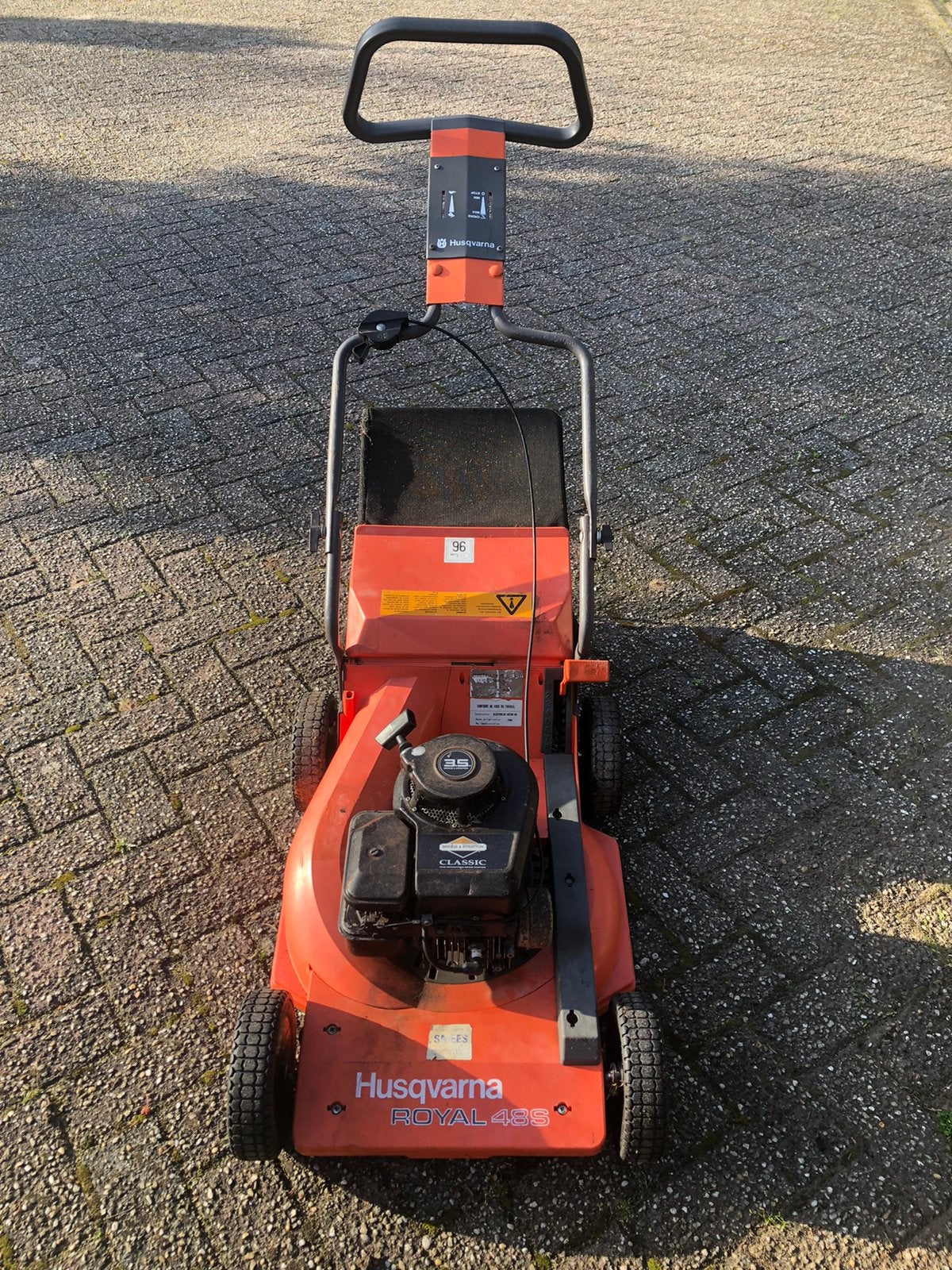 Husqvarna grasmaaier, Tuin en Terras, Ophalen, Zo goed als nieuw