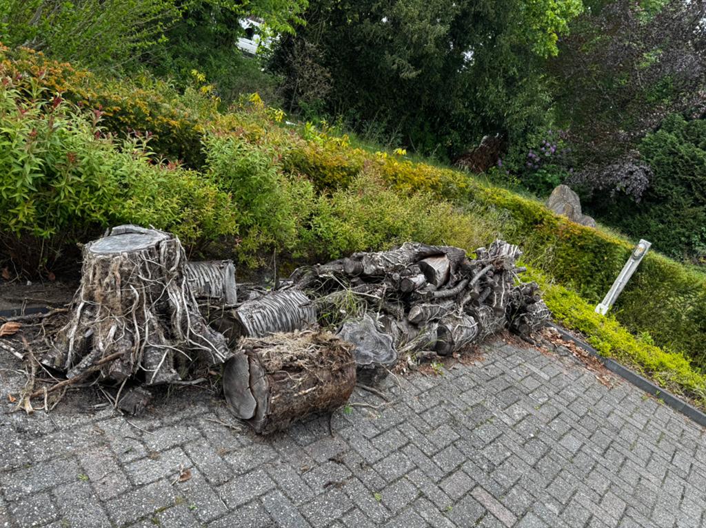 Haardhout, Minder dan 3 m³, Ophalen