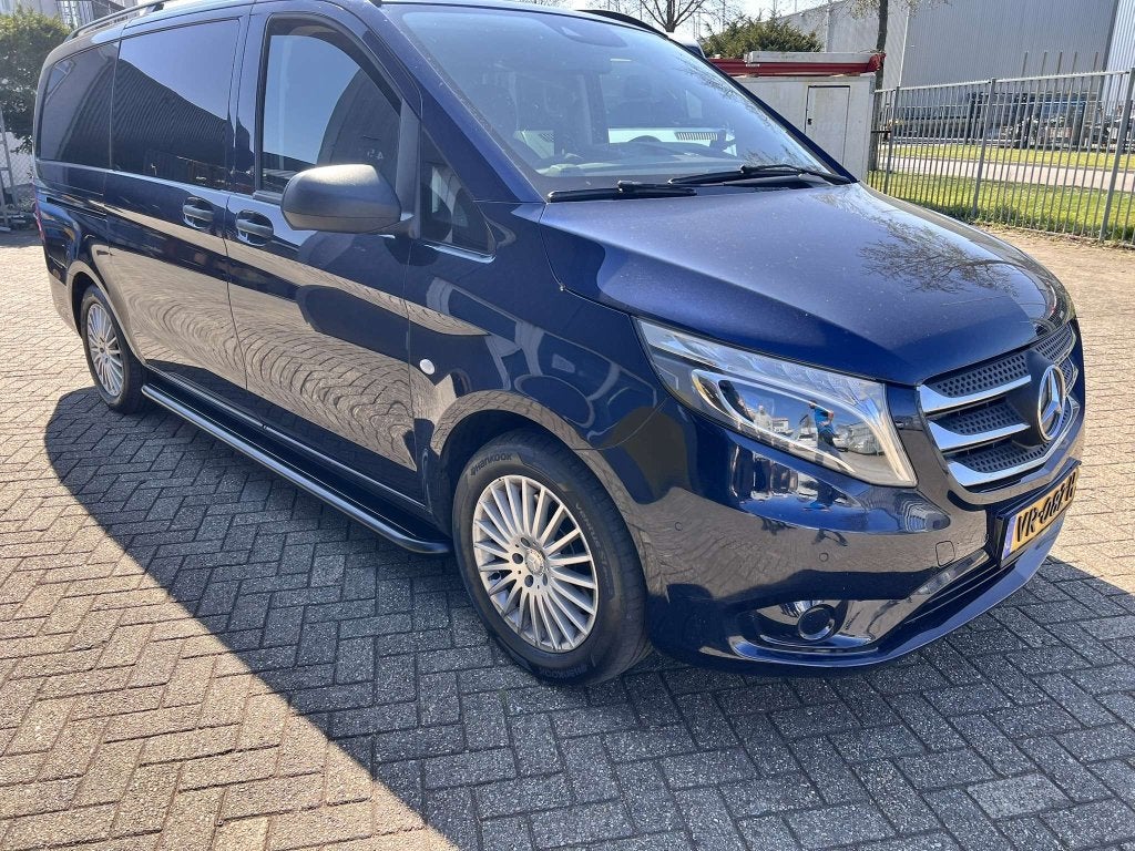 Mercedes-Benz Vito W639 W447 Sidebars met RVS trede Zwart ge, Auto-onderdelen, Niet ingevuld, Niet ingevuld, Niet ingevuld