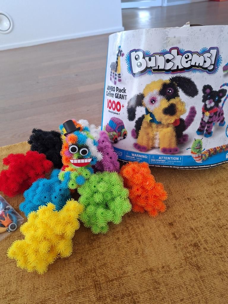 Bunchems Jumbo Pack - Creatief Bouwspeelgoed, Ophalen of Verzenden, Gebruikt, Bouwen