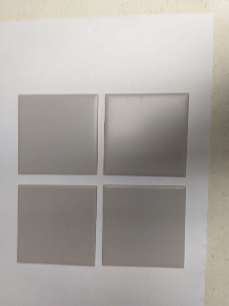 Wand Tegels 110 x110 mm Grijs, Doe-het-zelf en Verbouw, Tegels, Ophalen, Nieuw, Minder dan 20 cm, Wandtegels