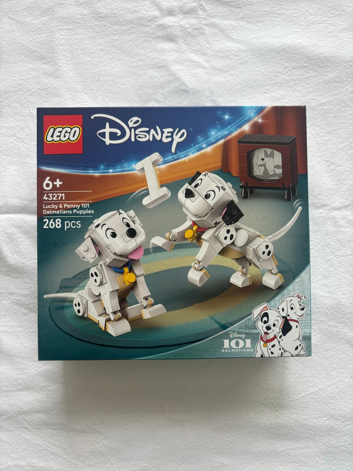 LEGO Disney 43271 Lucky & Penny 101 Dalmatiërs Puppies NIEUW, Lego, Lego, Lego, Nieuw