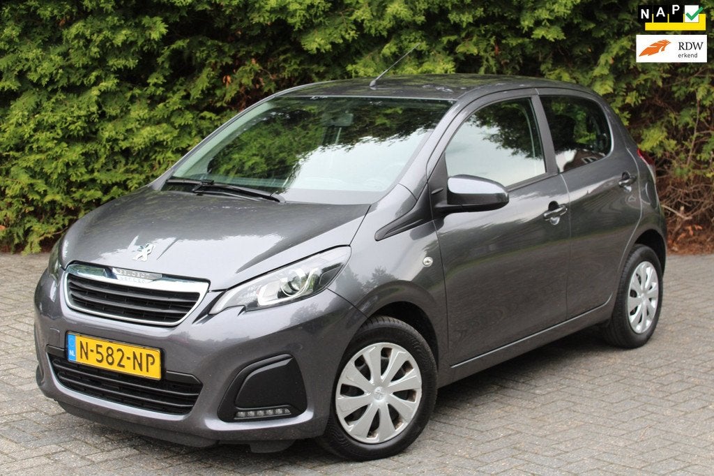 Peugeot 108 1.0 e-VTi Active 72PK | Airco | DAB | Elektrisch, Auto's, Peugeot, Voorwielaandrijving, Stof, Gebruikt, Start-stop-systeem