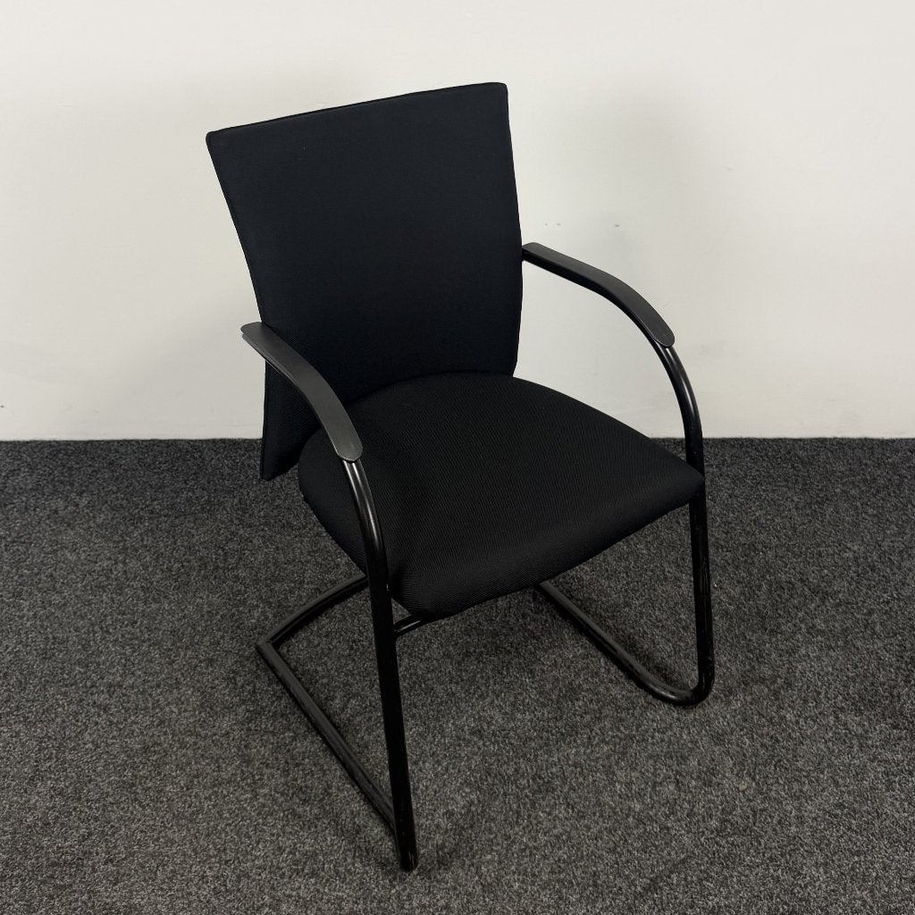 Klöber 742 Vergaderstoel | Zwart 26338, Ophalen, Gebruikt, Zwart, Stof