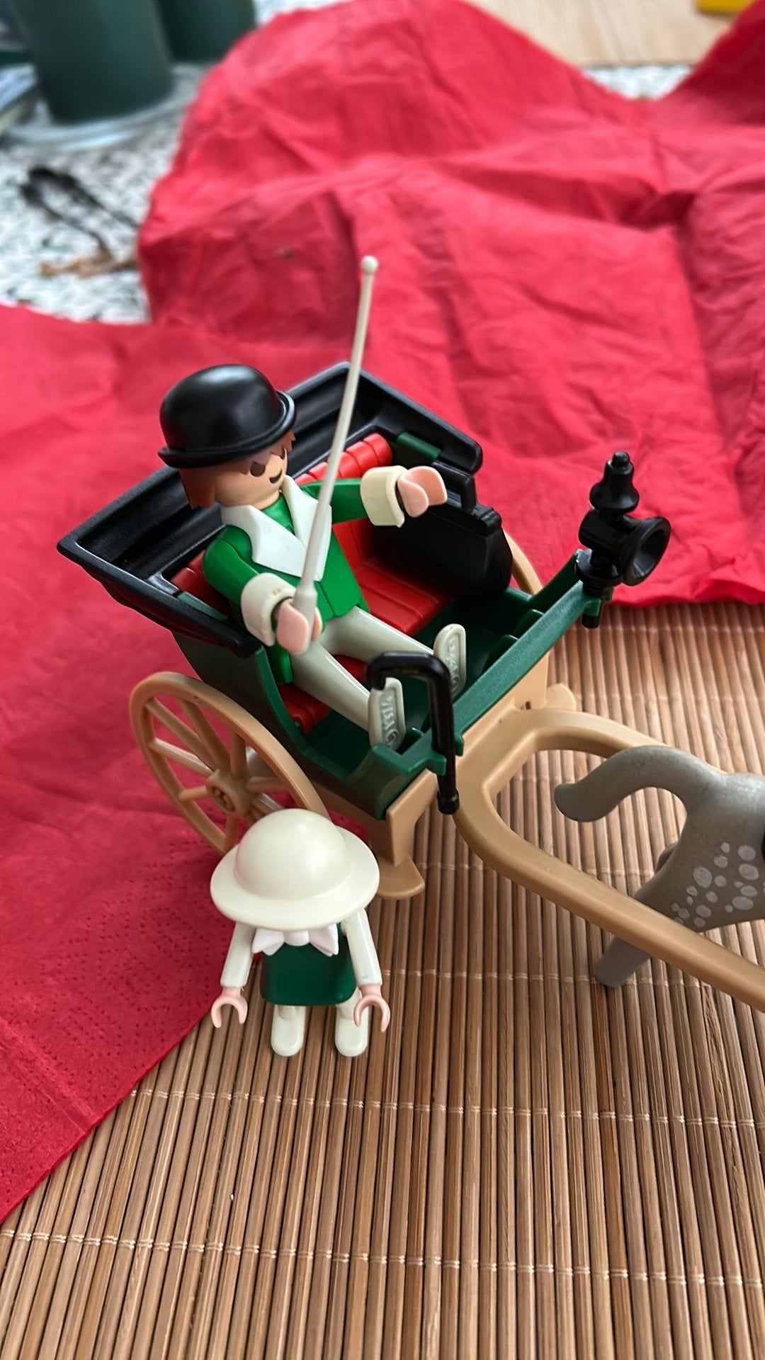 Playmobil western koets met dokter. 3481. 1985, Ophalen of Verzenden, Zo goed als nieuw