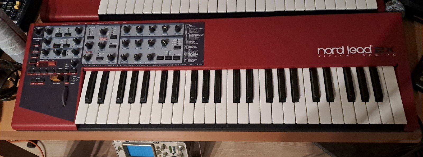 Nord lead 2x, Muziek en Instrumenten, Synthesizers, Ophalen, Zo goed als nieuw, 49 toetsen, Overige merken
