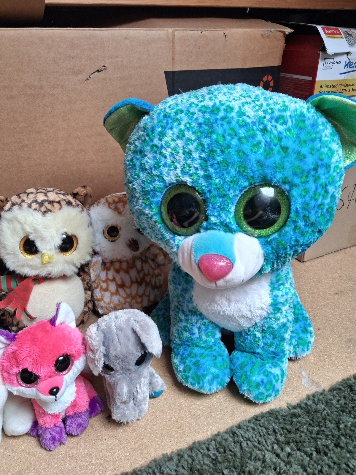 Grote collectie Ty Beanie Boos knuffels, Ophalen, Zo goed als nieuw, Meerkleurig, Klein (minder dan 20 cm)