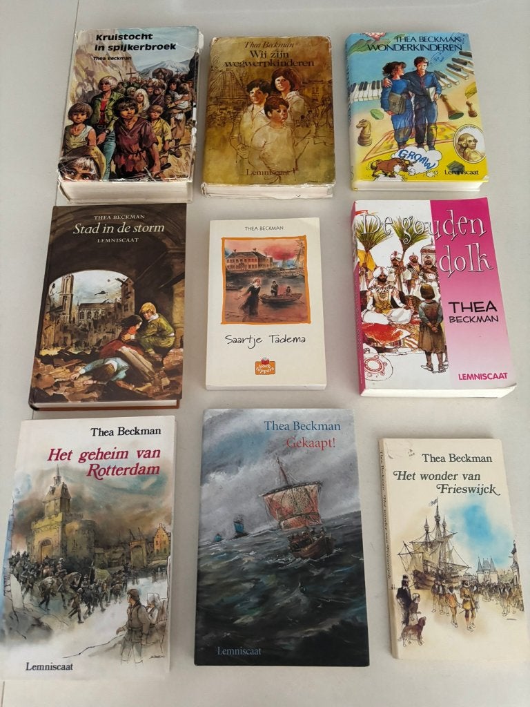 Collectie van diverse boeken geschreven door thea beckman, Ophalen of Verzenden, Zo goed als nieuw, Thea Beckman, Fictie