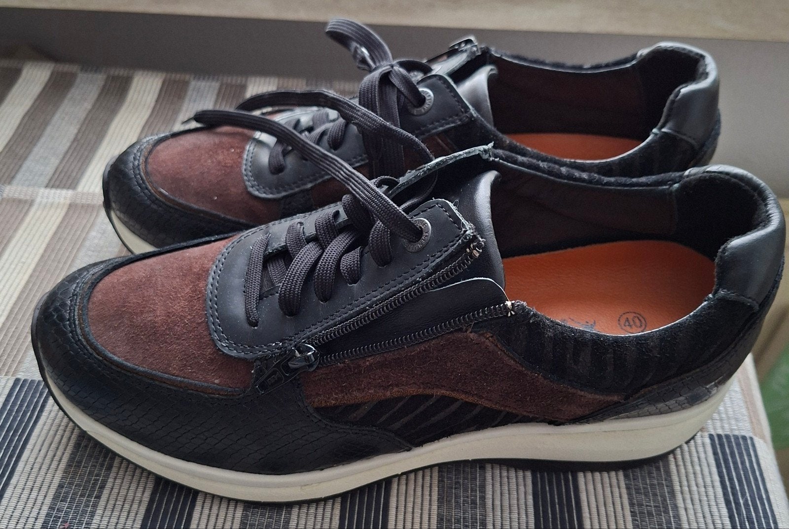 Xsensible Lucca Sneakers - Maat 40 - Nieuwstaat, Zwart, Nieuw, Sneakers of Gympen, Ophalen
