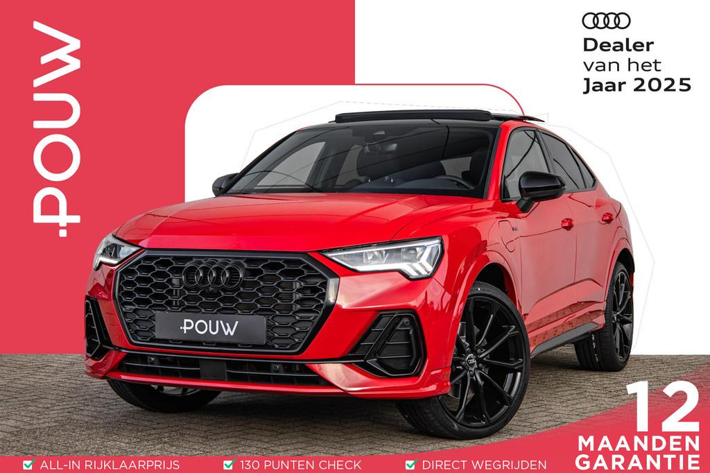 Audi Q3 Sportback 45 TFSIe 245pk S Edition | 21" LMV | 360 C, Auto's, Audi, Bedrijf, Te koop, Q3, 360° camera, ABS, Adaptieve lichten