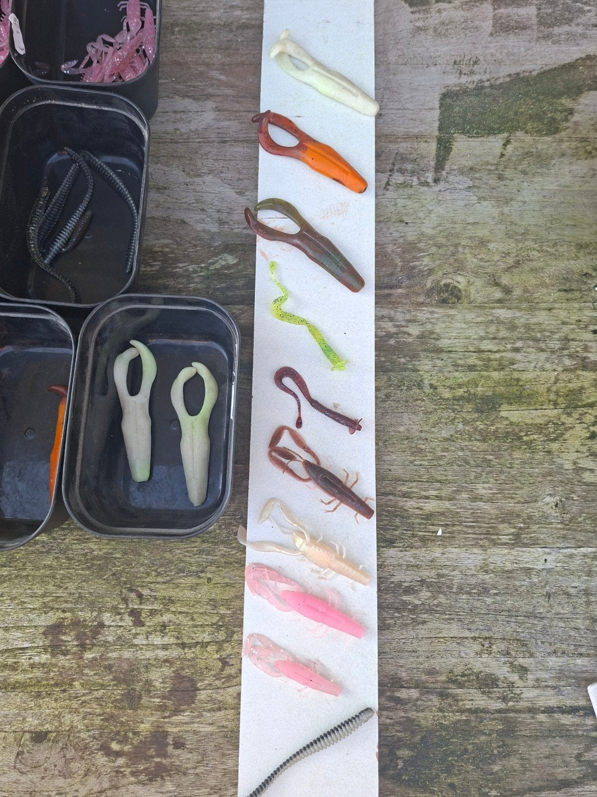 Fox & Quantum shads & creature baits (95st.), Overige typen, Ophalen of Verzenden, Nvt, Nvt