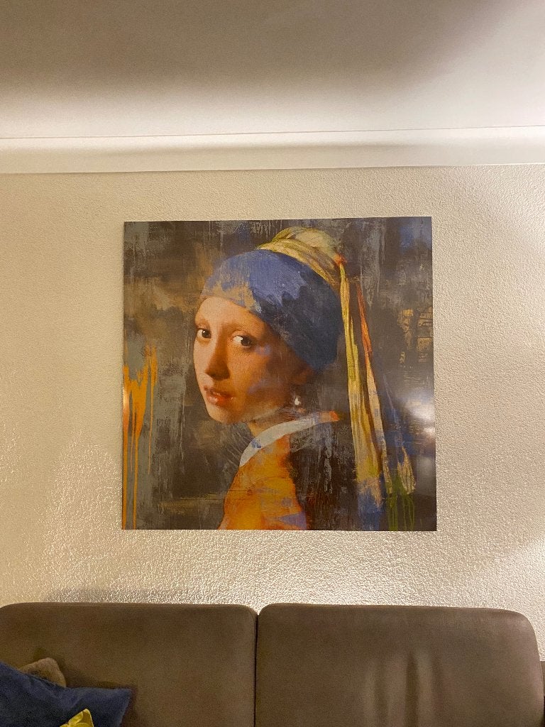 Schilderij meisje met de parel, Ophalen
