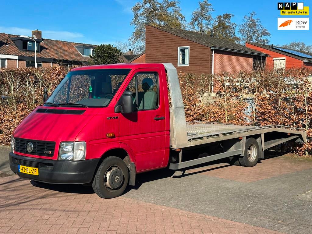 Volkswagen LT 46A 2.8 TDI Xlang, Oprijwagen, Elek Pakket, Ca, Auto's, Bestelauto's, Gebruikt, 4 cilinders, Volkswagen, Origineel Nederlands