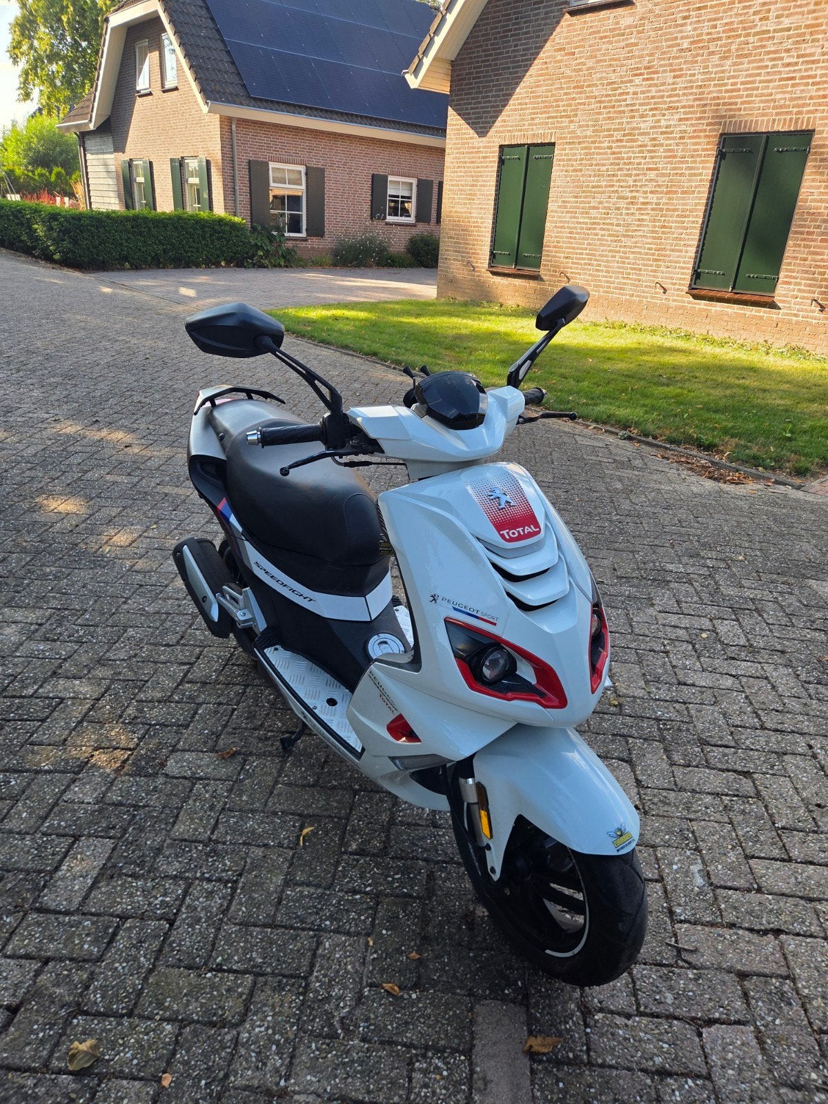 Peugeot Speedfight scooter - Zo goed als nieuw, Fietsen en Brommers, Scooters | Peugeot, Ophalen, Maximaal 45 km/u, Zo goed als nieuw