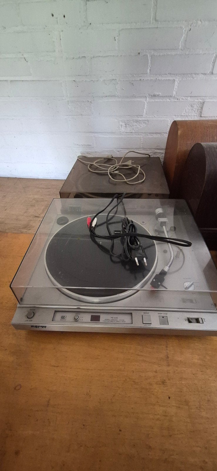 Sony PS-X35 Stereo Draaitafel Systeem, Ophalen, Gebruikt, Automatisch, Platenspeler