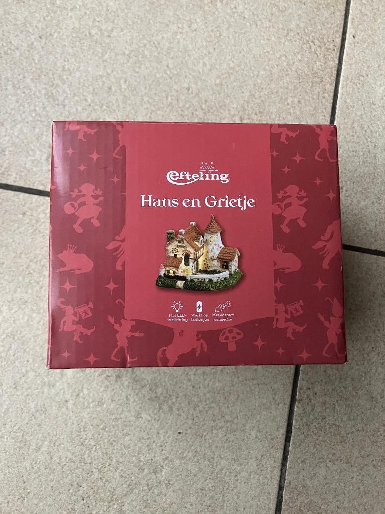 Efteling - Huisje van Hans & Grietje ( nieuw ), Ophalen of Verzenden, Nieuw, Overige typen