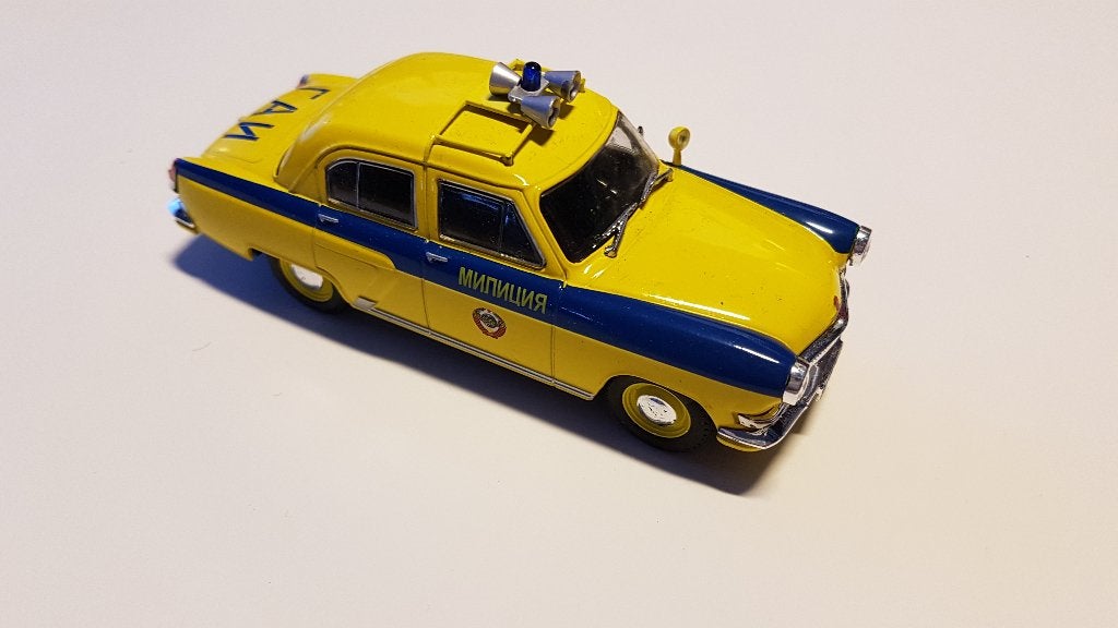 Russia Servizio GAZ-21R Volga GAI Police, Ophalen of Verzenden, Auto, Overige merken