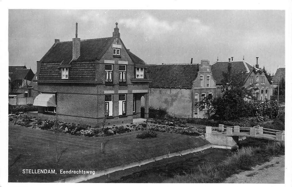 304-002-005 Stellendam Eendrachtsweg, Ophalen of Verzenden, Voor 1920, Zuid-Holland