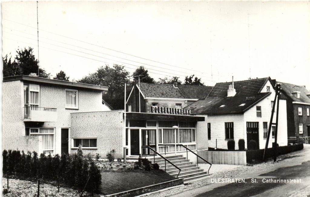 Ulestraten, St. Catharinastraat - Boerenleenbank - ongelopen, Ophalen of Verzenden, 1960 tot 1980, Ongelopen, Limburg