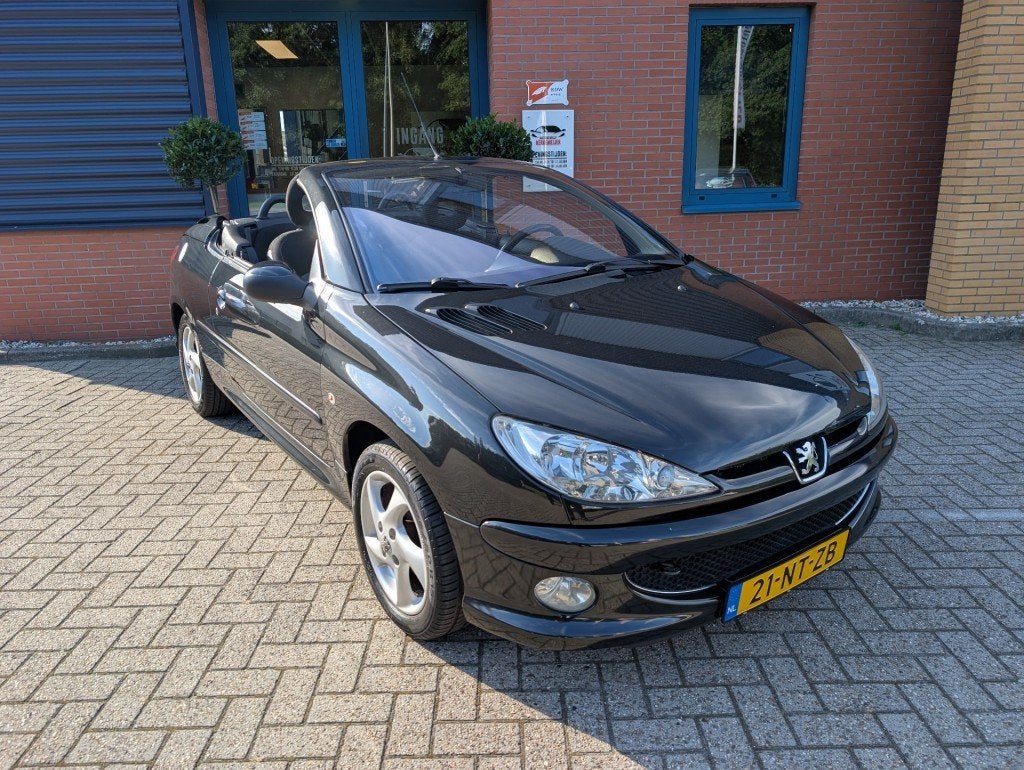 Peugeot 206 1.6-16V GENTRY, AUTOMAAT, Airco, Elektrisch dak+, Gebruikt, 4 cilinders, Origineel Nederlands, Bedrijf