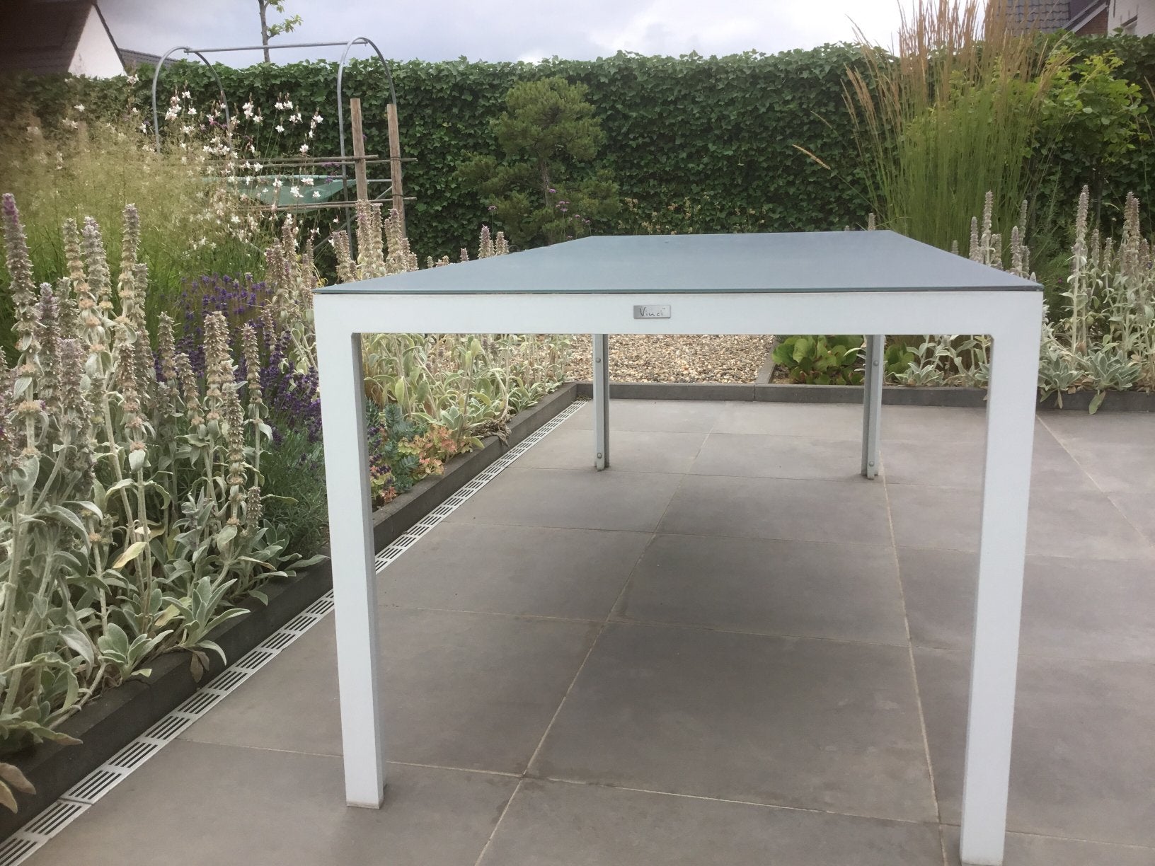 Tuintafel 90 x 200 cm, Ophalen, Zo goed als nieuw, Minder dan 5 meter, Overige typen