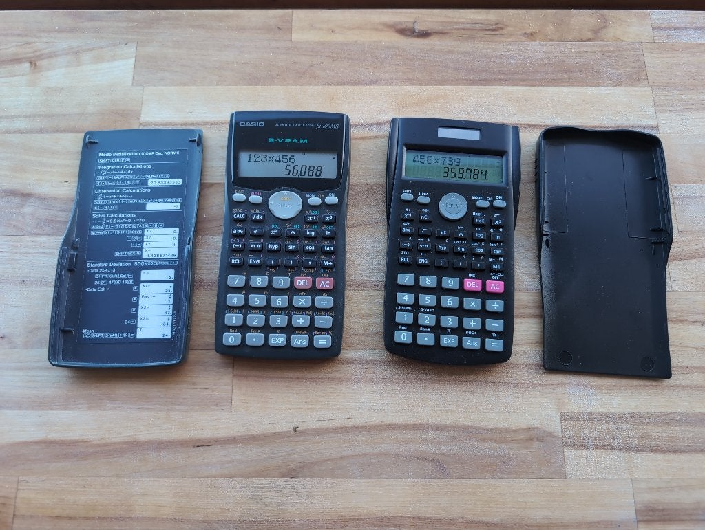 scientific calculators | Casio FX-100MS, Ophalen of Verzenden, Gebruikt