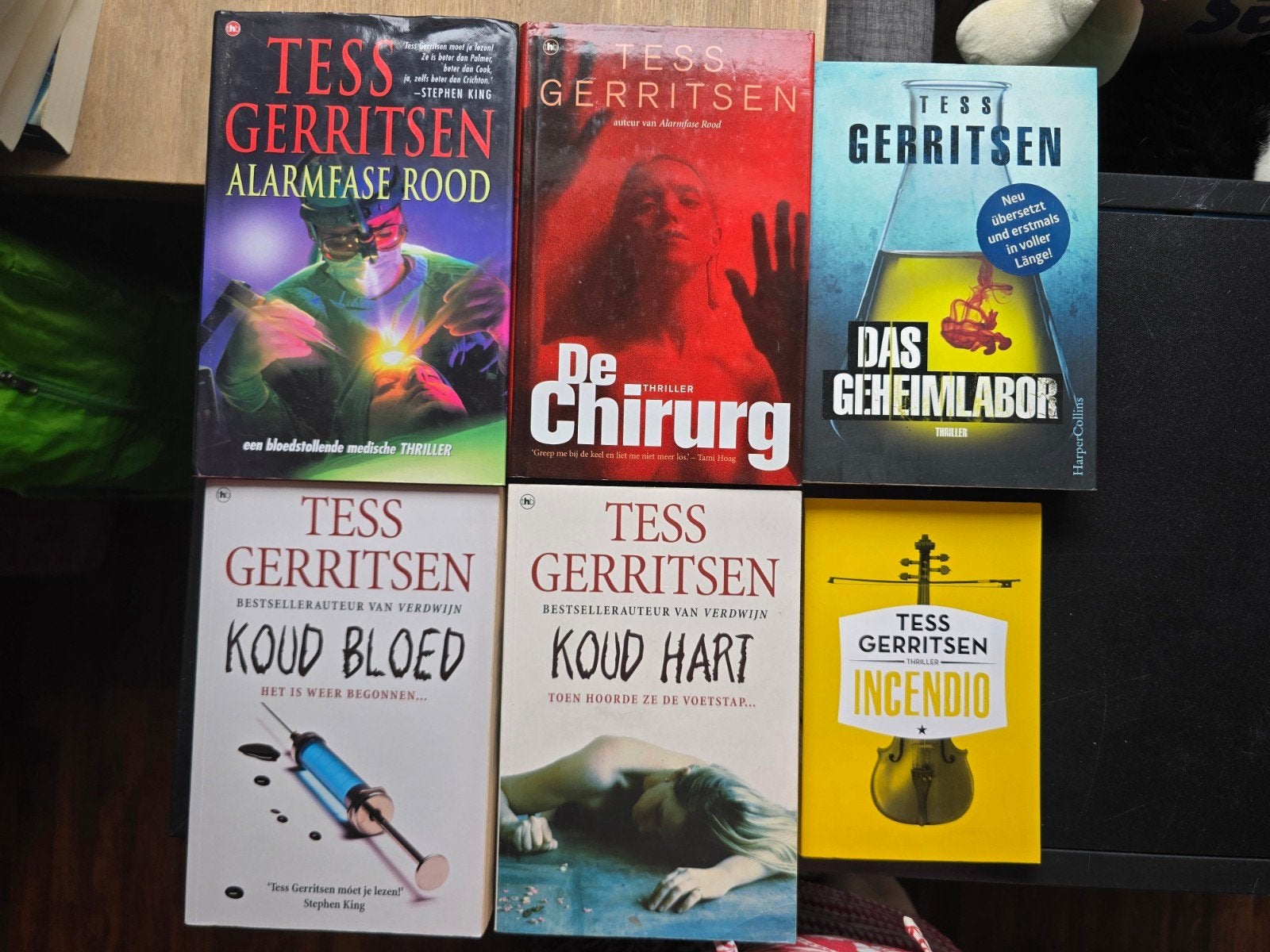 Boeken van Tess Gerritsen €2,00 per stuk, Ophalen of Verzenden, Zo goed als nieuw