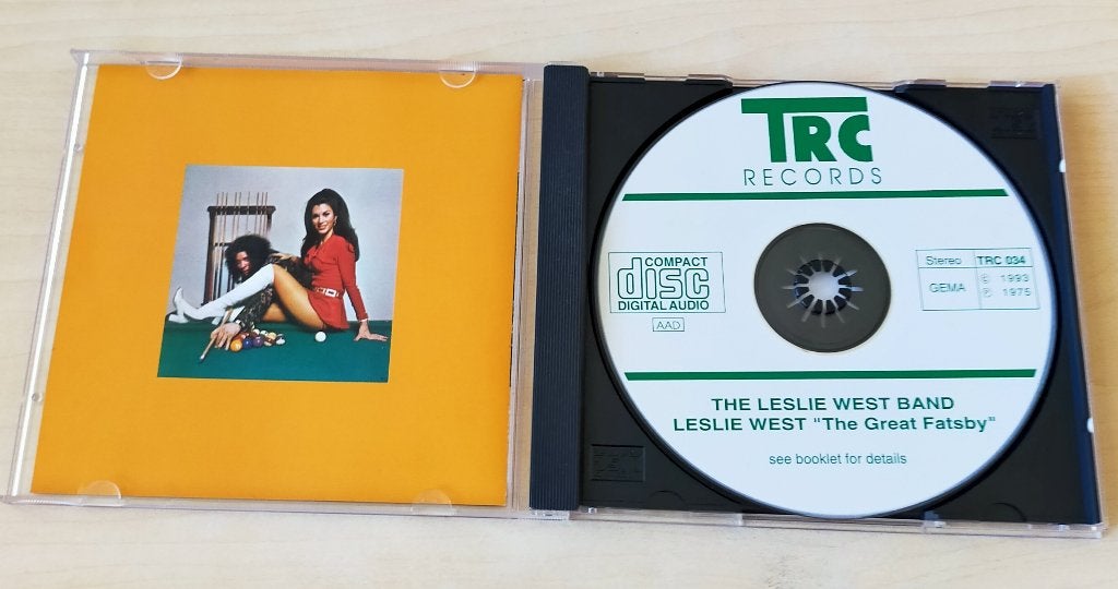 Leslie West - The Leslie West Band/The Great Fatsby CD, Ophalen of Verzenden, 1960 tot 1980, Gebruikt, Blues