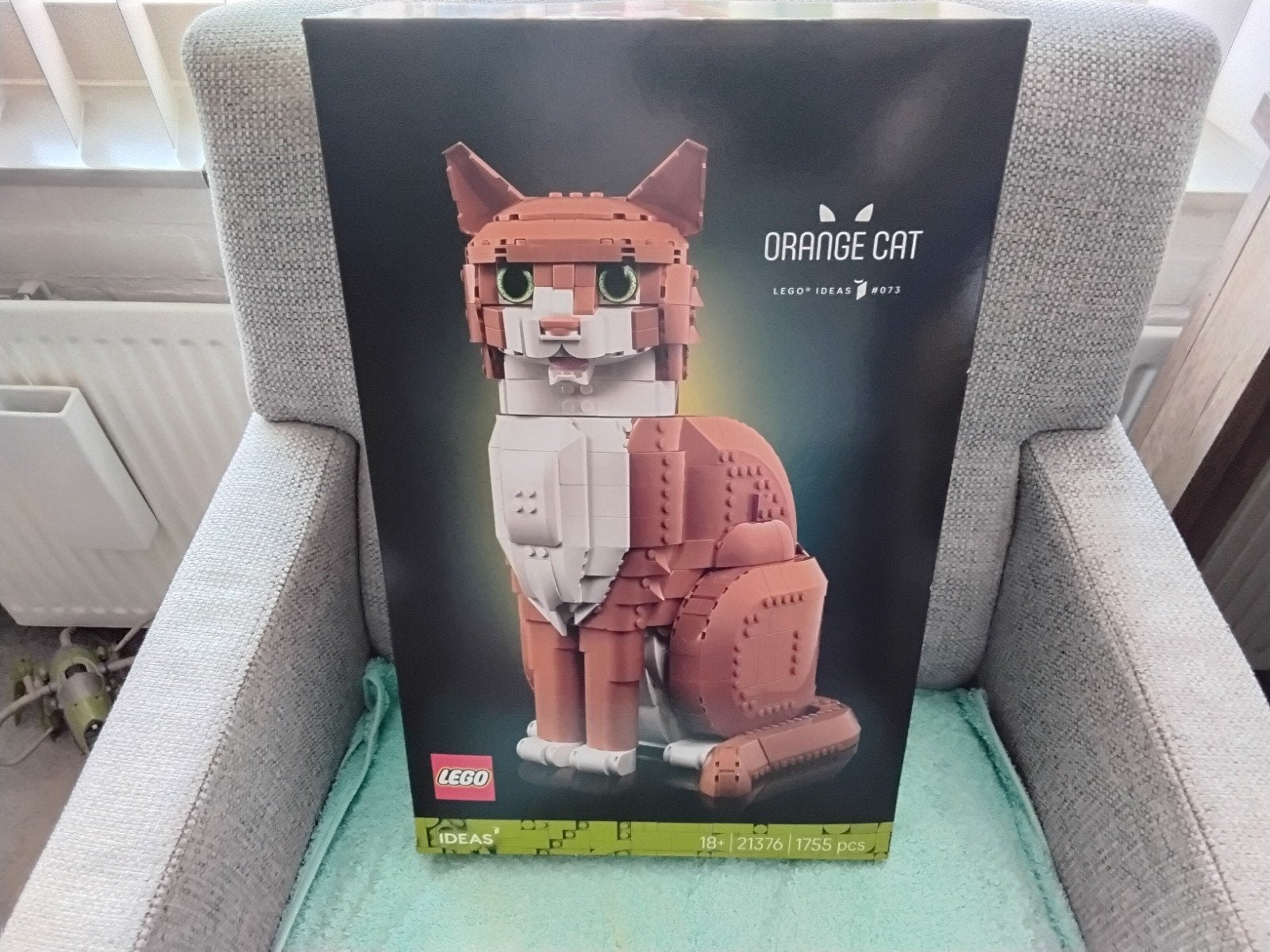 NIEUW  LEGO  ORANGE  CAT  NO 21376   1755   PCS, Ophalen, Nieuw