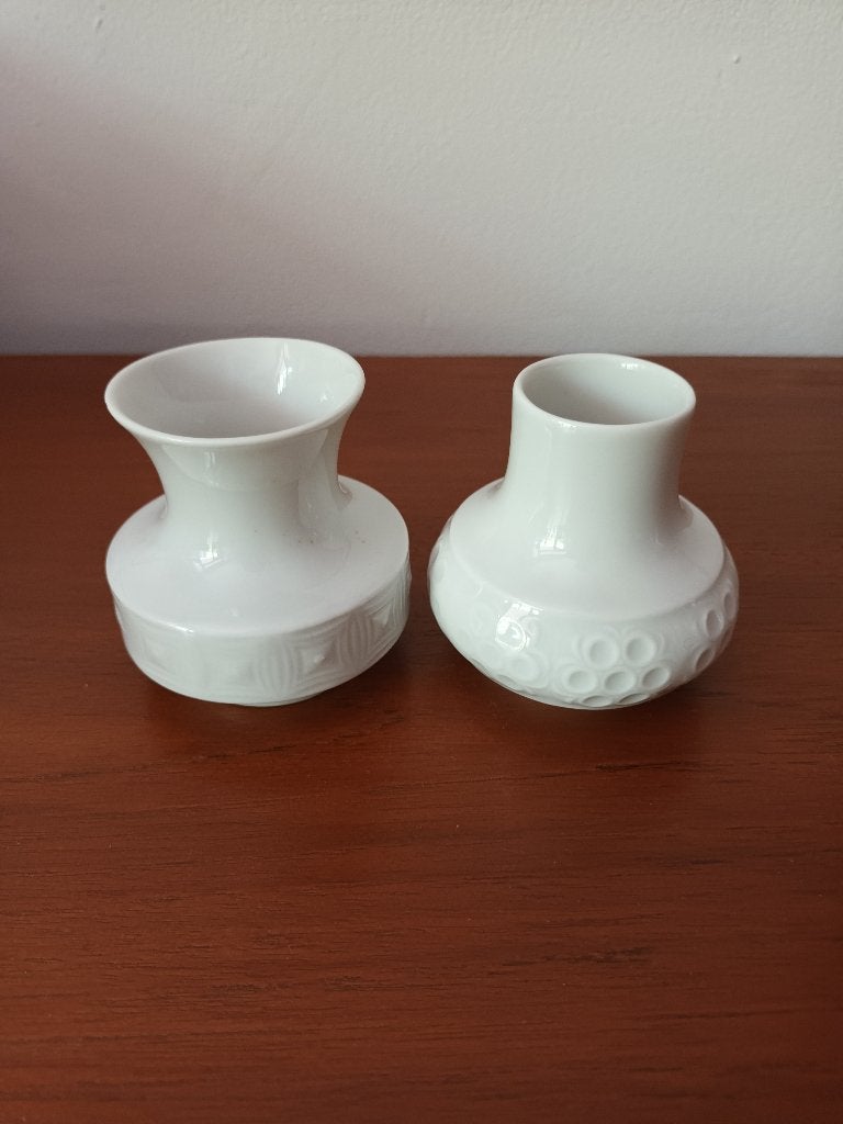 Mini vaasjes porselein Edelstein/ Bavaria, Ophalen of Verzenden