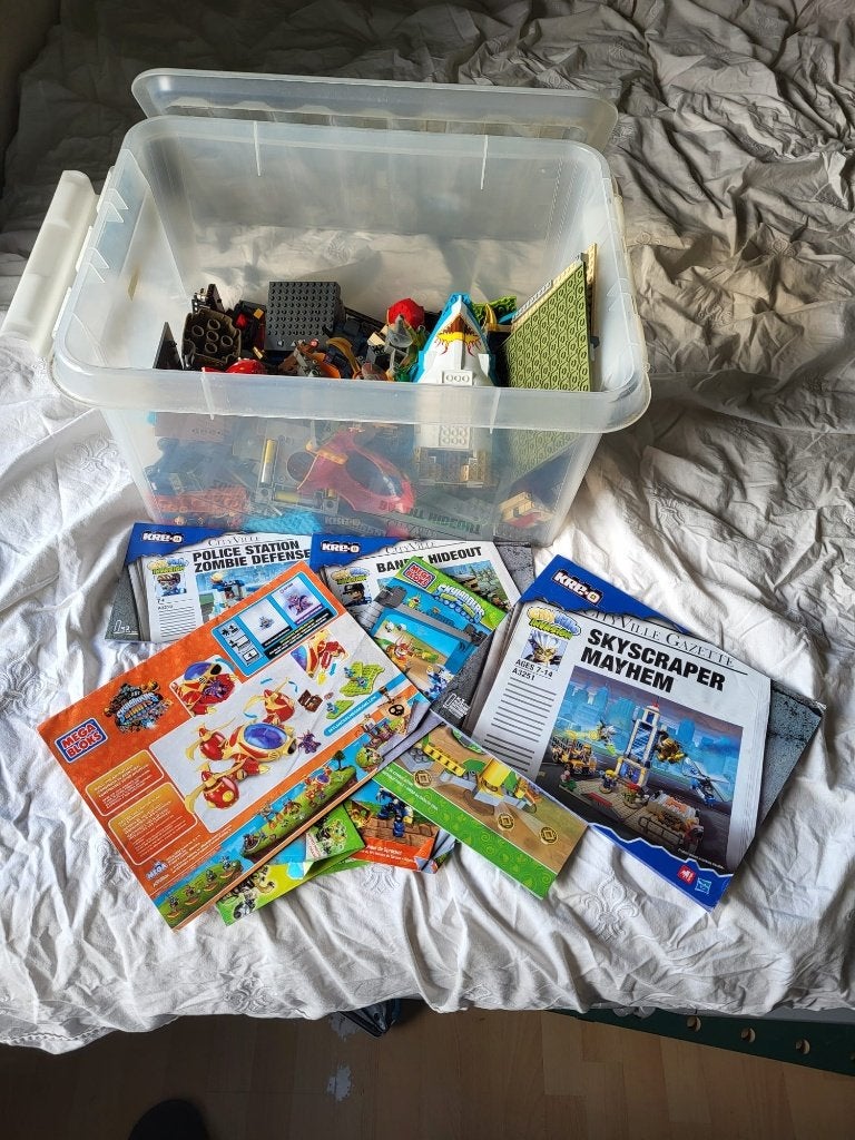 Diverse Kre-o bouwstenen en complete sets, Ophalen of Verzenden, Zo goed als nieuw, Overige merken