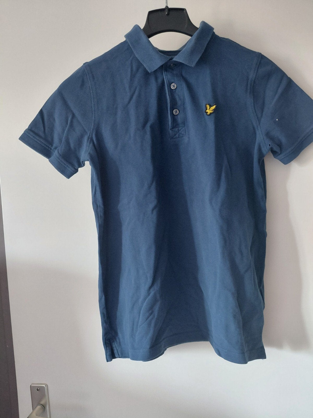 Lyle & Scott Junior Polo - Blauw - Maat 12/13 jaar, Kinderen en Baby's, Kinderkleding | Maat 152, Ophalen of Verzenden