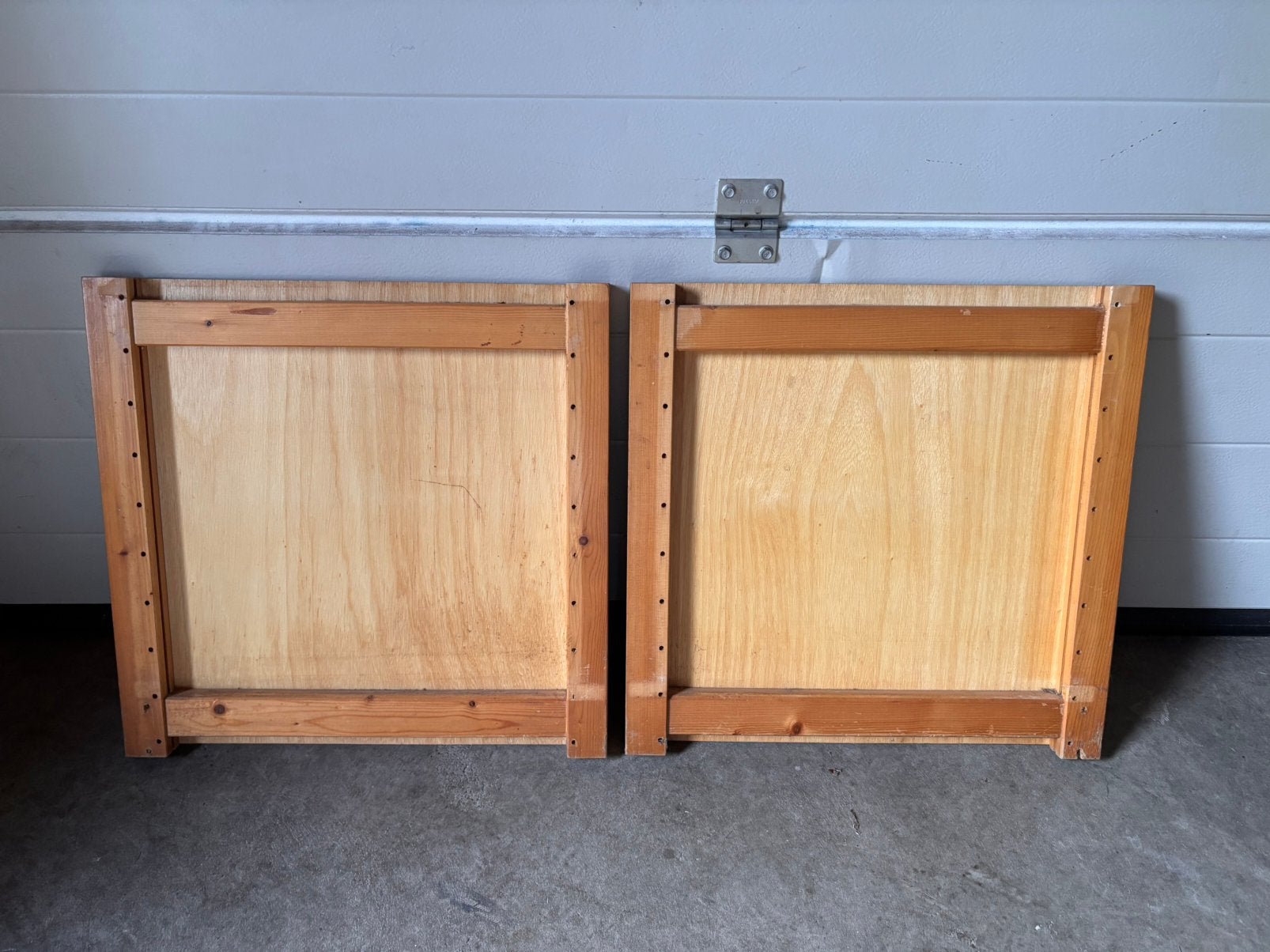 2x Lundia eindstaanders 48 hoog 50 diep, Ophalen, Gebruikt