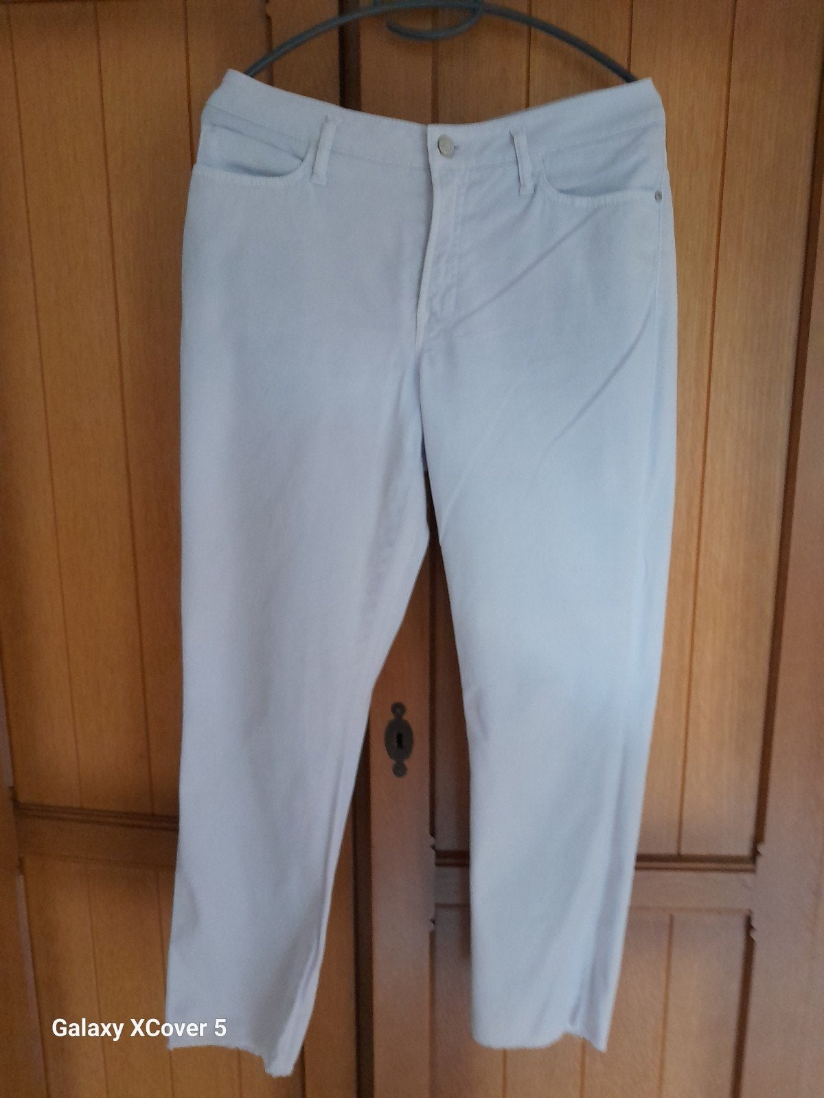 Lichtblauwe broek van Cambio maat 42, Cambio, Maat 42/44 (L), Zo goed als nieuw, Verzenden