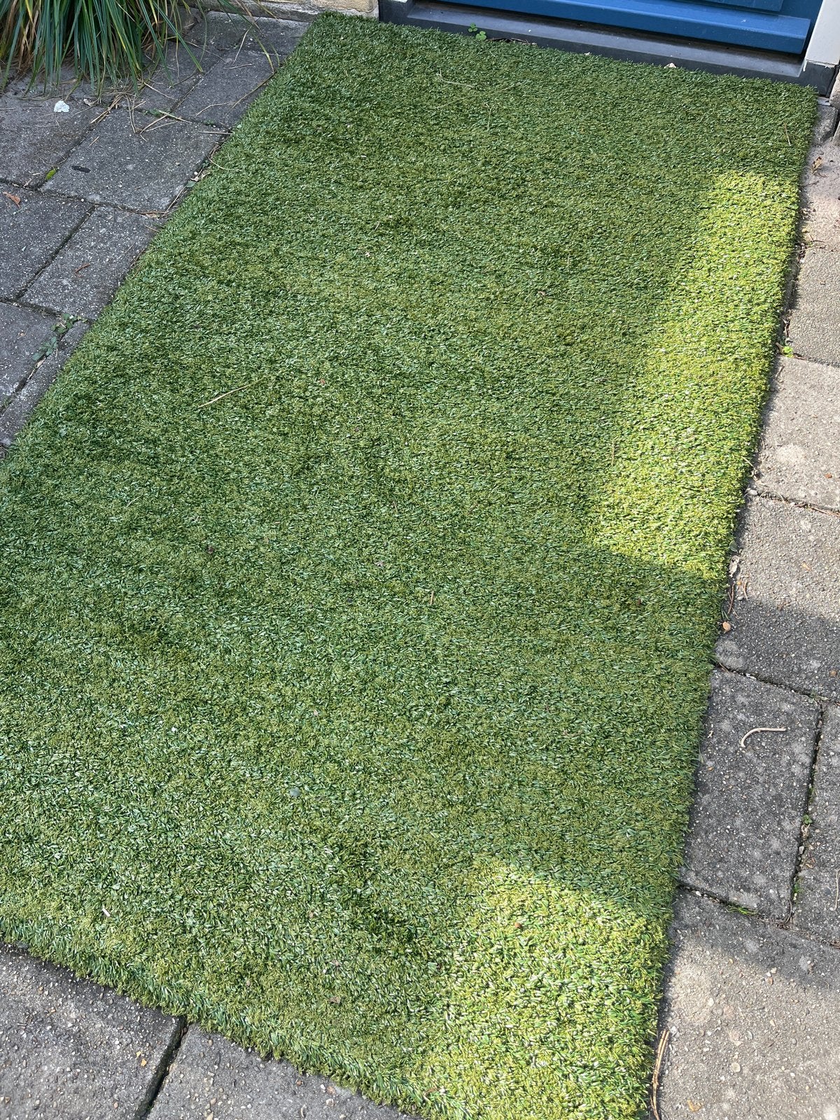 Kunstgrasmat 1.20x2.00m, Tuin en Terras, Ophalen of Verzenden, Gebruikt, Kunstgras